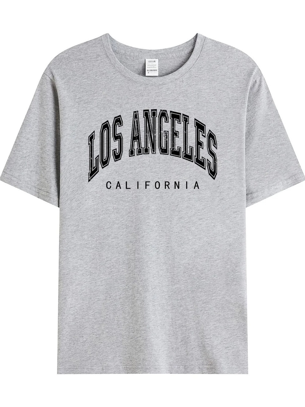 Gray Los Angeles California T-Shirt